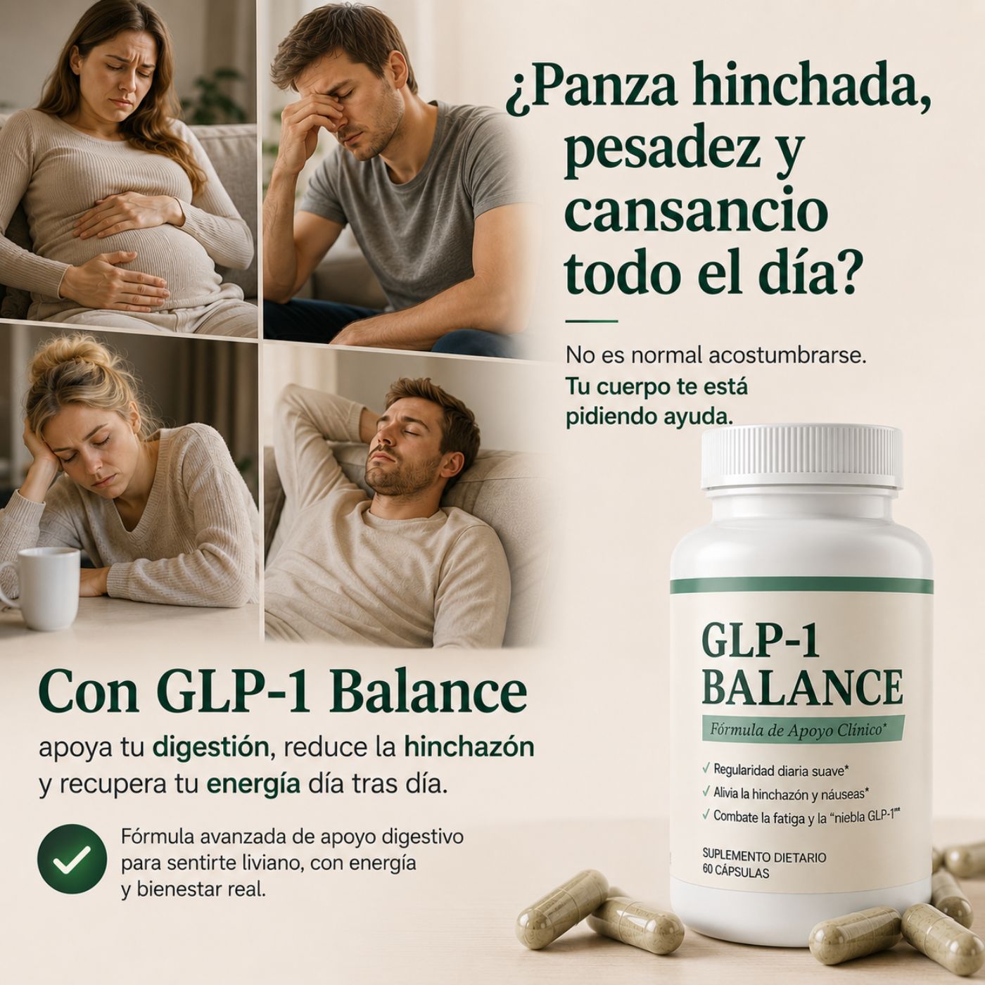 GLP-1 BALANCE | Regularidad, Energía y Confort Digestivo
