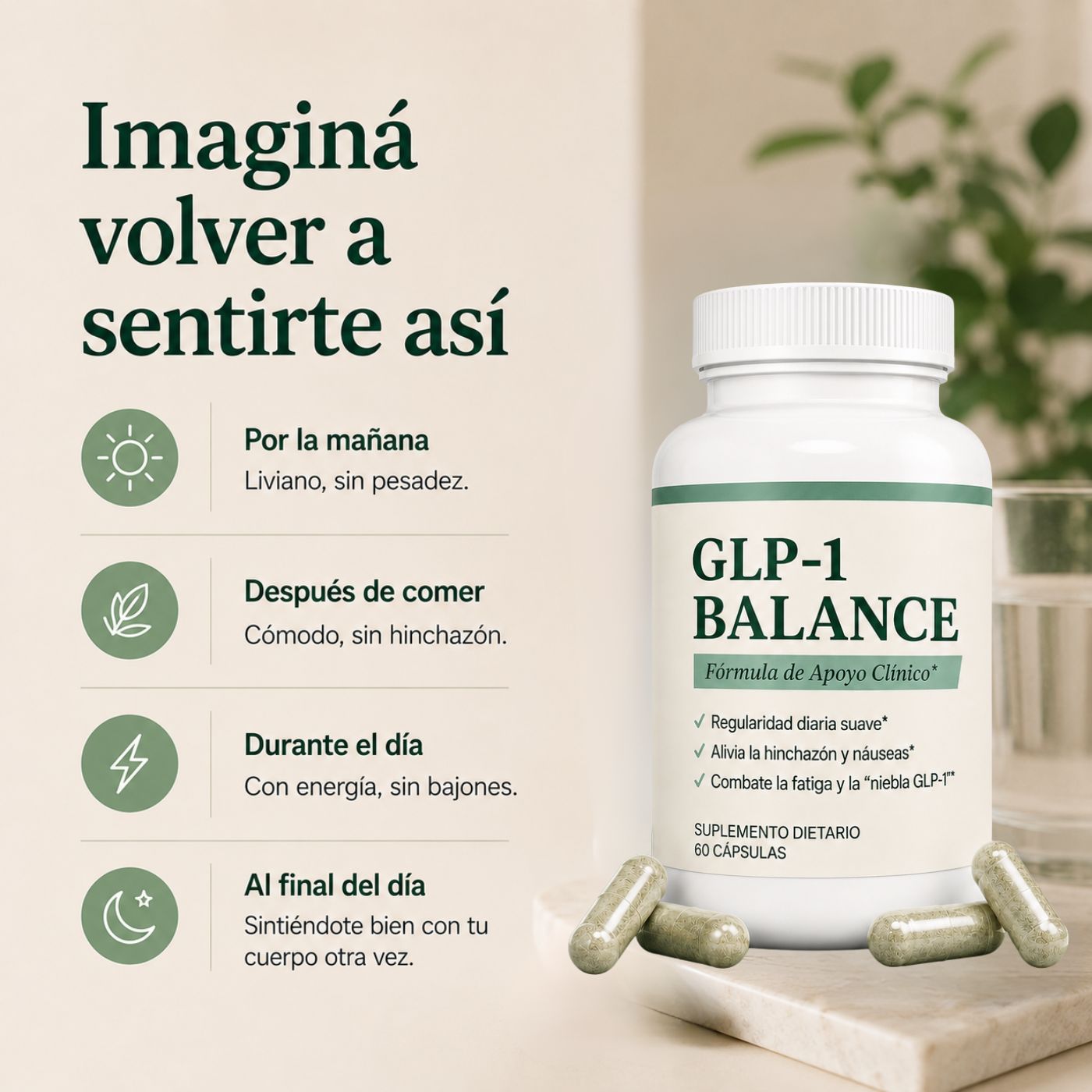 GLP-1 BALANCE | Regularidad, Energía y Confort Digestivo