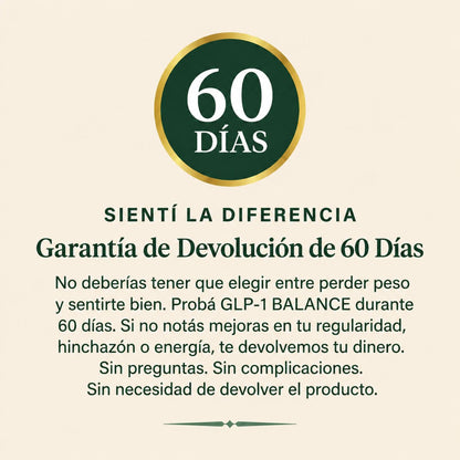 GLP-1 BALANCE | Regularidad, Energía y Confort Digestivo