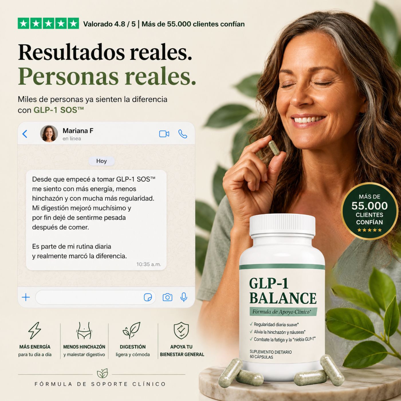 GLP-1 BALANCE | Regularidad, Energía y Confort Digestivo