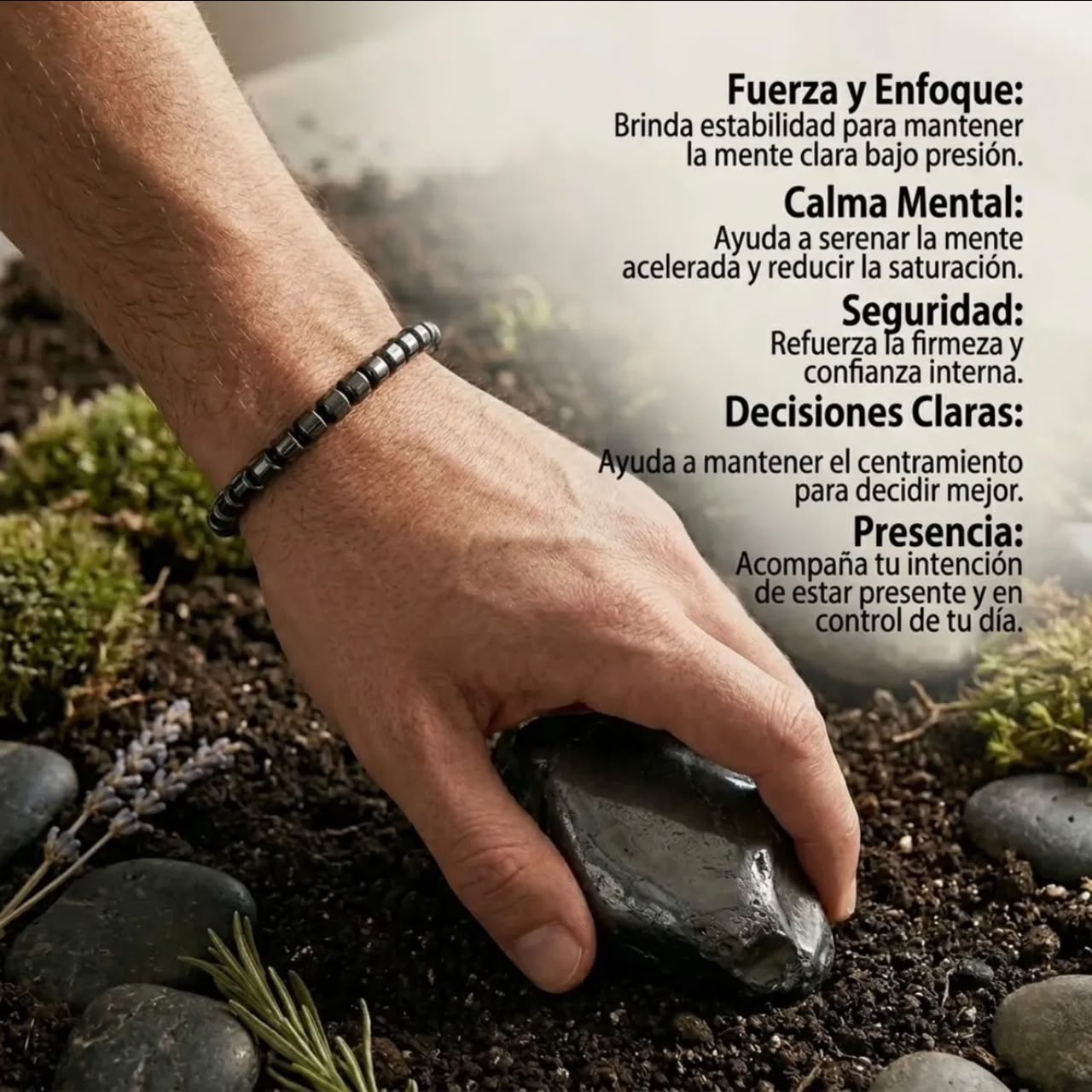 Pulsera Hematite Protectora